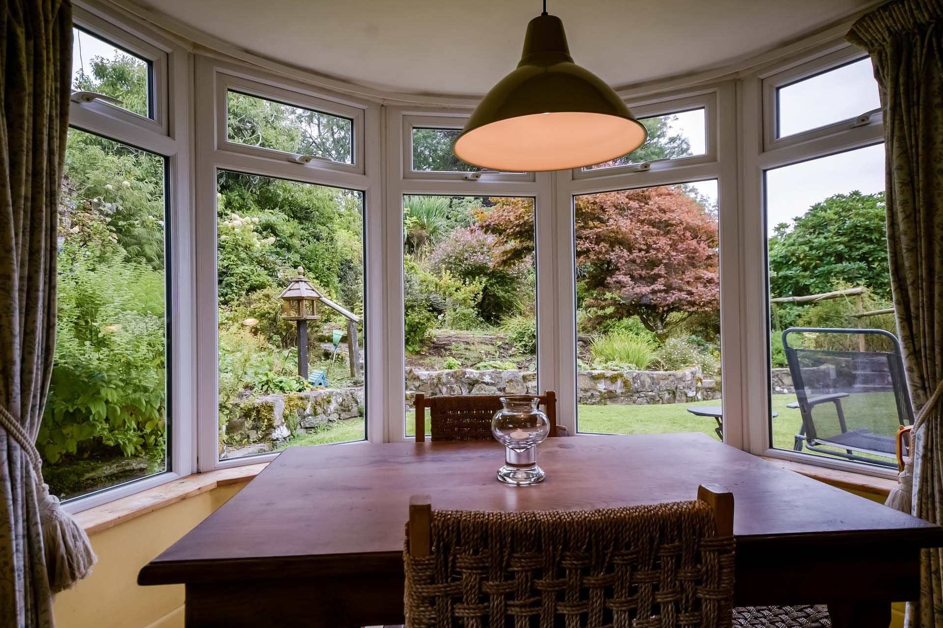 looking on the the garden