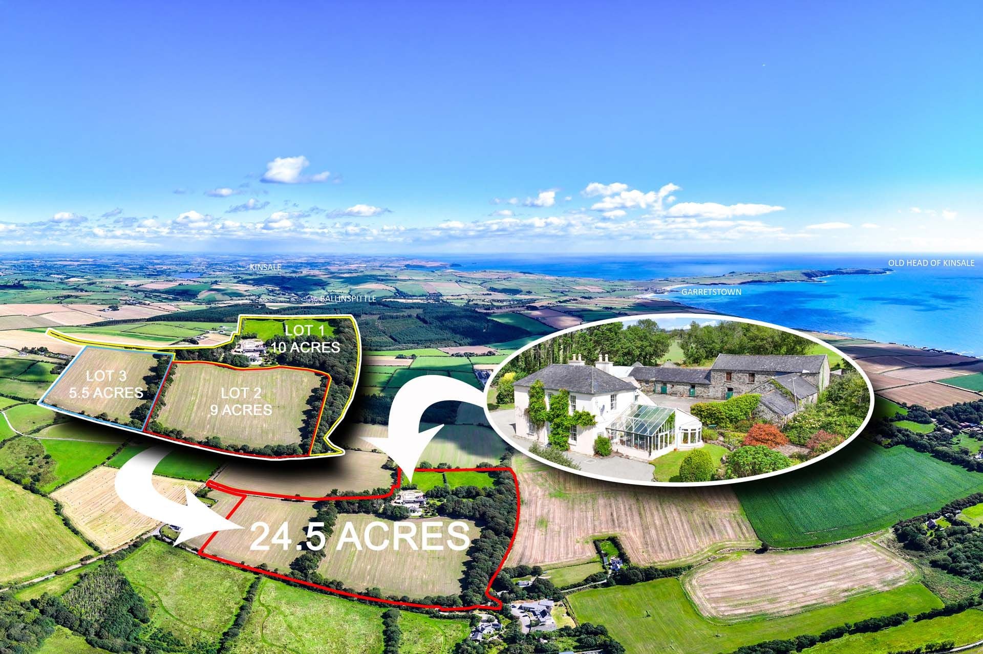 seaview farm with 3 lots available