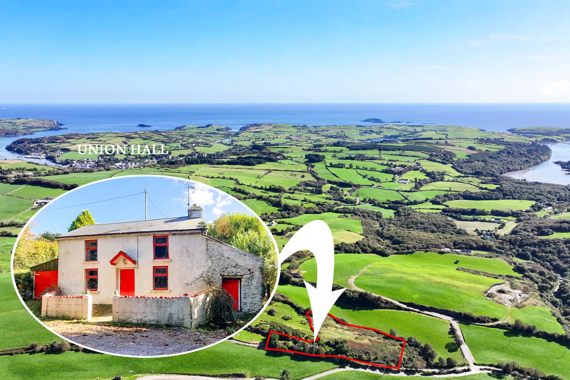 cottage at union hall, West Cork