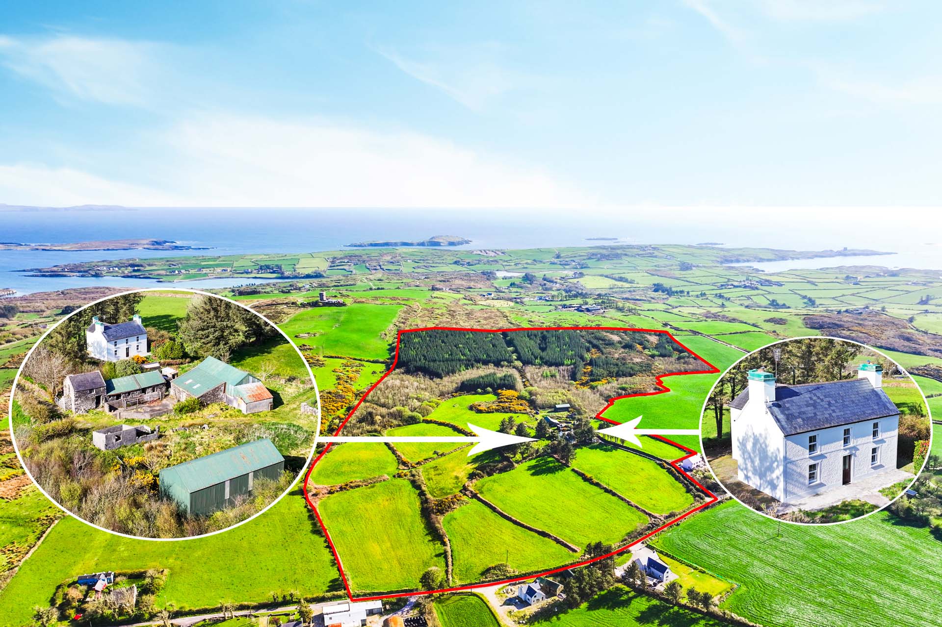 Farm at Caherverane Schull