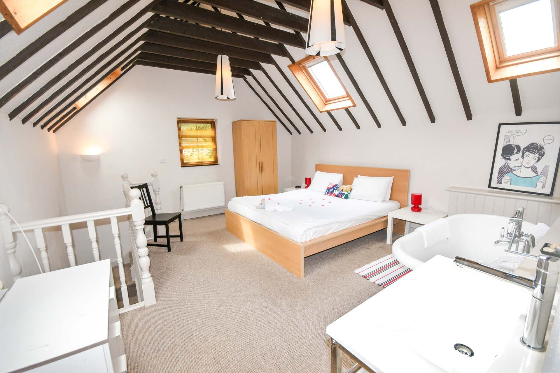  Master bedroom at Lissanaroe