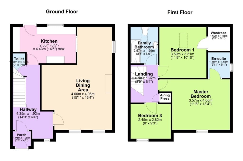 32 floor plan