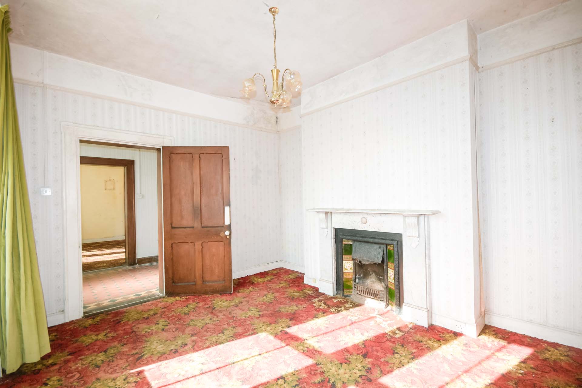  living room at shamrock cottage